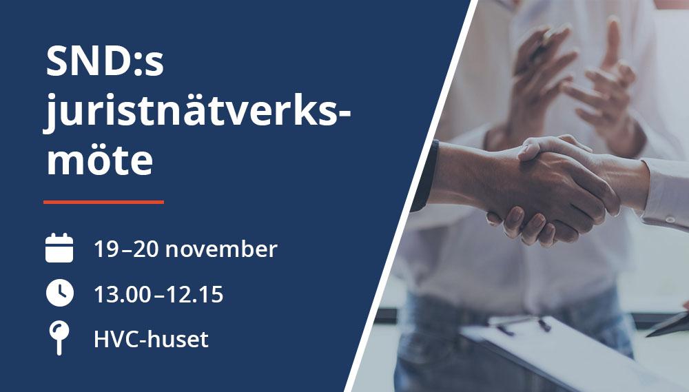SND:s juristnätverksträff 2025