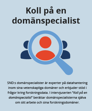Vinjettbild koll på en domänspecialist